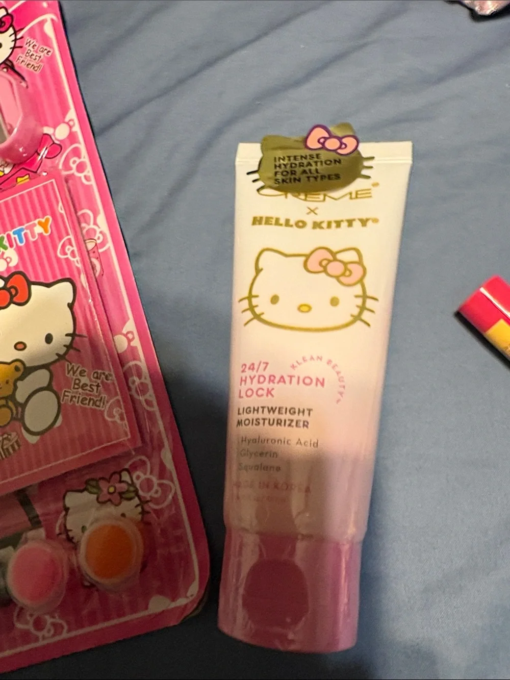 Hello Kitty Pink Kids Art & Hair Accessory Gift Set